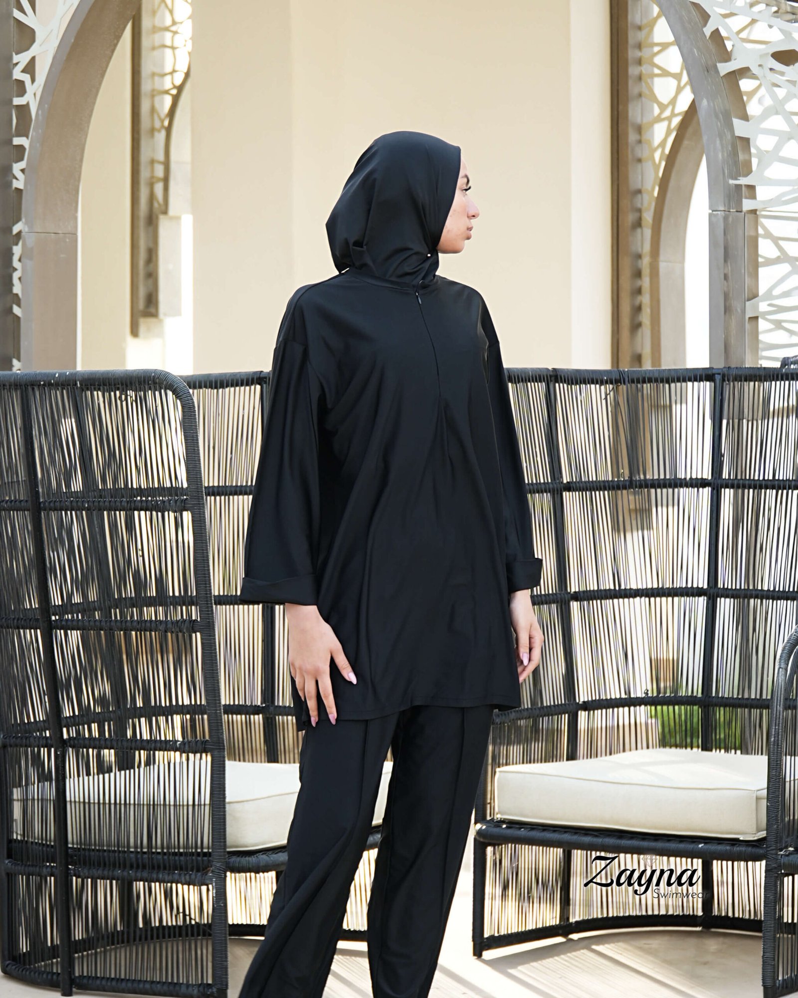 Inaya Water Repellent - Wide Pants - Zayna Swimwear